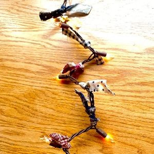 Country string lights 100 count, over 20 feet long